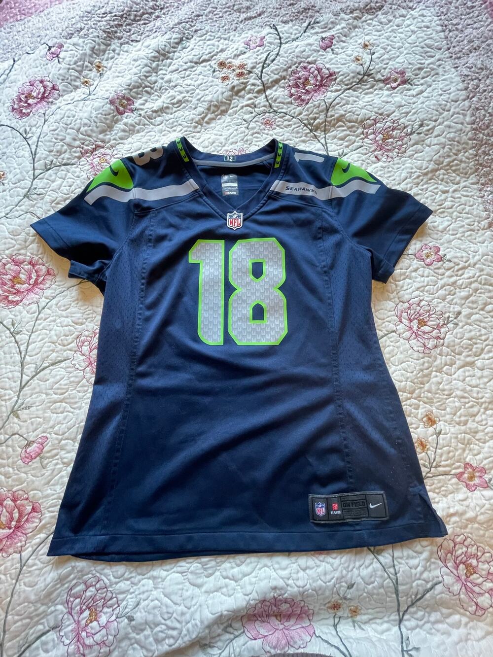 seahawks jersey rice 18